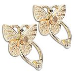 [2 Packs] Butterfly Glitter Bling B