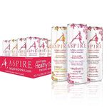 Aspire Energy Variety Pack Healthy Drinks, Boisson Energisante with Natural Caffeine, Zero Sugar, Zero Calories, Keto Friendly, non alcoholic drinks,12 Pack, 355 ml