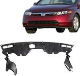 CarPartsDepot Front Lower Engine Splash Shield Center Cover Compatible with 2006-2011 Honda Civic 4-Door Sedan 2-Door Coupe 74111SNAA00 HO1228112