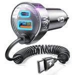 LISEN 2-in-1 Car Charger 95W PD QC