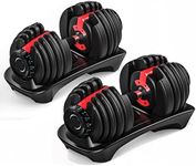 Adjustable Dumbbell Weights - 48KG 