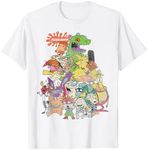 Nickelodeon Classic 90s Cartoon Character T-Shirt T-Shirt