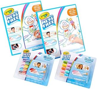 Crayola, Kit Recharge de Color Wonder, Comprend 2 Pads de Recharge de 30 Pages et Mini marqueurs en 20 Couleurs Vives, 75-1843