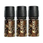 AXE Dark Temptation Deodorant Body Spray For Men - 150ml x 3 Quantities