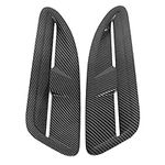 Yctze 2pcs Hood Vent Trim Carbon Fi