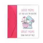 XXDJLP Funny Mums Mother's Day Card