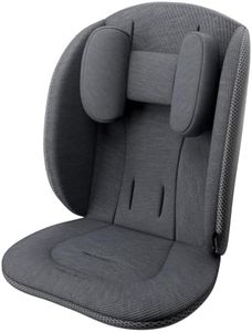 Innokids Stroller Seat Liner Pad with Adjustable Pillow Universal Fit Breathable Infant Insert for Baby Strollers Comfort and Support for Newborn to Toddler (Dark Gray)