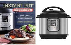 Instant Pot Duo 7-in-1 Multi-Use Programmable Pressure Cooker (8 Quart) and Cooking Fast Cookbook