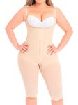 M&D 0078 Slimming Firm Full Body Shaper for Women | Fajas Colombianas para Mujer, Beige, Small, Bodysuit