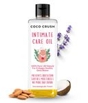 COCO CRUSH 100% Natural Intimate Care Oil for Women & Men with Tea Tree Oil | pH Balanced Hygiene Oil | Prevents Itching, Irritation & Bad Odor (100ml)