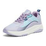 Campus Women's Fable Running Shoes L.PRPL/S.GRN - 5UK/India