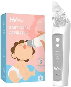 Baby Nasal Aspirator | Nose Sucker for Baby | Baby Nose Cleaner | Electric Nasal Aspirator for Toddler, Rechargeable with Music Function Adjustable Volume