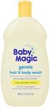 Baby Magic 2-in-1 Shampoo & Wash, Tear-free, Calendula Oil & Coconut Oil, 16.5oz