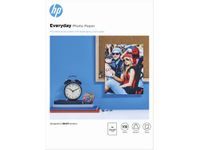 HP Q2510A, A4/210 x 297 mm, Everyday Glossy Photo Paper, 200 gsm, 100 Sheets, White