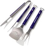 Sportula 9026792 Baltimore Ravens Barbecue Grill Tool Set, Stainless Steel, Silver