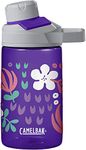 CamelBak Chute Mag Water Bottle - BPA-Free Water Bottle - Magnetic Handle - Ergonomic Spout - Wide Mouth Opening - Water Bottle - Easy to Carry Handle - 0.4 to 1.5 Liters, 12 oz, Fresh Bunch