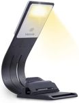 Vekkia Bookmark Book Light, Clip on Reading Lights for Books in Bed, Infinite Brightness Levels, Soft Light Easy for Eyes, Built-in USB Cable Easy Charge. Perfect for Readers & Kids