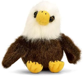 Bearington Soar Plush Stuffed Animal Bald Eagle, 6 inches