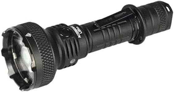 ACEBEAM L35 Taktische Taschenlampe, 5000 Lumen Aufladbare LED Taschenlampe, 650 Meter Reichweite, Extrem Helle Taschenlampe mit Doppel-Schaltern für Notfälle, Suche