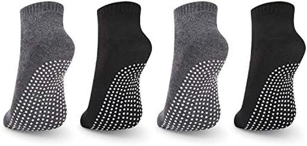 Anti Slip Non Skid Socks Unisex Grip Socks for Yoga Pilates Hospital Men Women