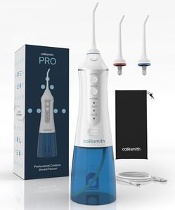 Caresmith Professional Cordless Dental Flosser | 300 ml Large Detachable Water Tank | 3 Modes | IPX7 Waterproof | Oral Flosser