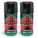 2in1 Self-Defence Spray and Criminal Identifier. 2 UNITS. UK Police used brand TiW TW1000. UK Legal alternative to Pepper Spray, Taser, Mace. (2 x 40 mL) FARB-GEL for Women and Men. Made in Germany.