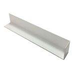 5 x UPVC Plastic Fascia Board Corner Joints White 300mm Square Edge Profile