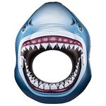 Pool Float, Inflatable Shark Pool Float Summer Swimming Pool Raft Party Outdoor Toy For Kids Boys Girls Adults