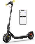 5TH WHEEL V20 Pro Electric Scooter with Turn Signals - 350W Motor & 28KM/H, APP Support, 10" Tires, Dual Braking System and Cruise Control, Folding Commuter Electric Scooter for Adults