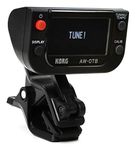 Korg - AW-OTB Clip-on Tuner for Bass Guitar with OLED Display