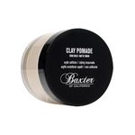 Baxter of California Clay Pomade for Men & Women - Unscented, Mens Hair Styling Clay with Matte Finish, Perfect for Texturizing Straight or Wavy Hair, Suitable for All Hair Types, 2 oz