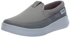 Columbia Women's Boatside Breathe PFG Boat Shoe, Titanium Titanium/Sorbet, 11 Wide