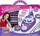 Cool Maker, 2-in-1 KumiKreator, Necklace and Friendship Bracelet Maker Activity Kit, for Ages 8 and Up