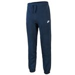 Nike Men Sport/Jogging-hose Lang Club Pants Trousers, Blue (Obsidian/White), S