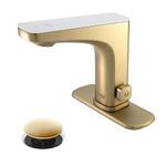 Bio Bidet by Bemis Grove Motion Activated Hands Free Bathroom Faucet, Champagne