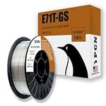 PGN Flux Core Welding Wire - E71T-GS .030 Inch, 10 Pound Spool - Gasless Mild Steel MIG Welding Wire with Low Splatter - For All Position Arc Welding