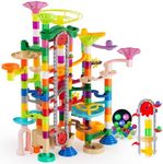 JOYIN 236Pcs Glowing Marble Run wit
