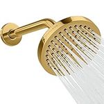 SparkPod 6" Rain Shower Head with 9" Shower Arm - The Luxury Shower Spa Experience - Shower Arm with High-Pressure Rainfall - Enjoy Energy Saving Longer Hot Filtered Showers - Gain Space & Style