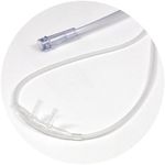 5pk Sunset 4Ft Soft Adult Oxygen Nasal Cannula w/Kink-Free Supply Tubing (RES1104S)