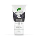 Dr Organic Charcoal Face Mask, Cleansing, For Acne & Clearing Skin, Oily, Problem Skin, Natural, Vegan, Cruelty-Free, Paraben & SLS-Free, Recycled & Recyclable, Organic, 125ml, Packaging may vary