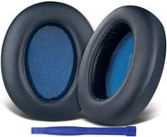 SOULWIT Earpads Cushions Replacement for Sony WH-XB910 XB910N Extra Bass Noise Cancelling Headphones, for Sony WHXB910N Wireless Headset, Ear Pads with Softer Protein Leather - Blue