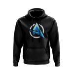 SmartyPants Ali A Inspired Black Hoodie Pullover - Adult Teen Kids Fans Vlogger Viral Video Vlog Gaming Game Console Online Campaign Team Player Tube Gamer Gift Present (9-11 Years, Black Prime)