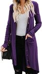 Naggoo Womens Long Cardigan Sweater