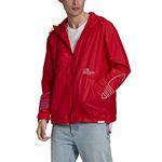 adidas Originals Men's FTO Adicolor Windbreaker Jacket, SCARLE, S/P