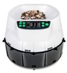 MIXVAL MCC1 Coin Counter and Sorter - Bank Grade Quality and Anti-Jam Functions