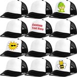 12 Pack Trucker Hat for Kids Summer