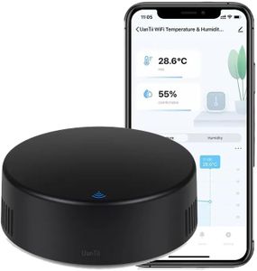 UanTii Tuya WiFi Universal IR Remote Control with Temperature Humidity Sensor 3 in 1 Smart Home Infrared Controller for Alexa Google