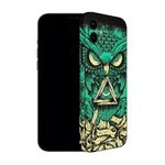 VAMP Special Edition Skins Sticker (Not Back Cover/Case) for iPhone 12 Series (Owl(Green), iPhone 12)