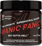 MANIC PANIC Bat Outta Hell Dark Brown Hair Dye - Supernatural - Semi Permanent Dark Espresso Brown Hair Color For Women And Men - Vegan, PPD & Ammonia Free (4oz)