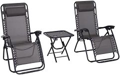 Outsunny Zero Gravity Lounger Chair